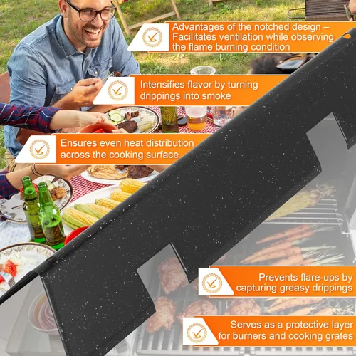 Miniatura 6 de Piezas de parrilla para Weber Spirit 2 Partes, Reemplazo para Weber GS4 Spirit II/I E210 S210 E220 S220, Piezas GS4 para Webber Spirit 2 Tubo