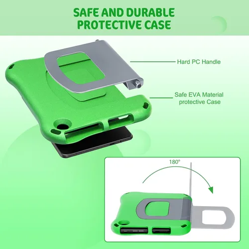 Miniatura 4 de Auorld - Funda para tableta de 8 pulgadas, ligera, a prueba de golpes, con soporte de asa para tableta 2022 de 8 pulgadas, no para tableta Samsung