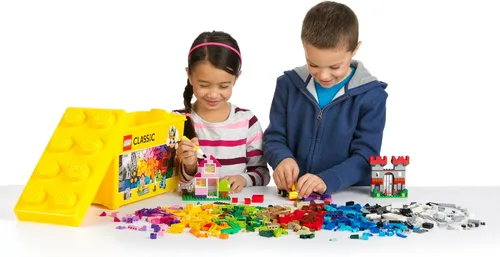 Miniatura 3 de Caja de ladrillos creativos grandes y clásicos de la marca LEGO 10698.
