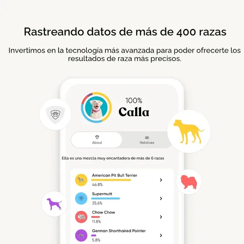 Miniatura 2 de Kit de identificación de raza Embark - Kit de prueba de ADN para perros más preciso - 99% de precisión en la ascendencia de raza para perros de raza
