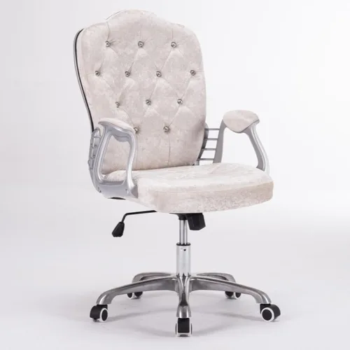 Miniatura 16 de QQXX Silla de oficina en casa, silla ergonómica de escritorio, silla de computadora con soporte lumbar, reposabrazos, silla ejecutiva giratoria