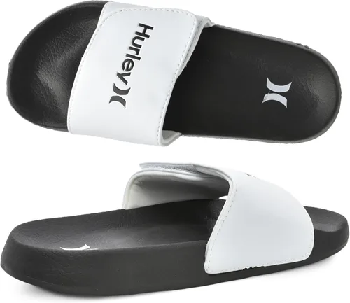 Miniatura 7 de Hurley Naia - Sandalias de deslizar para niñas y niños, pantuflas de puesta fácil con correa ajustable, sandalias para niños