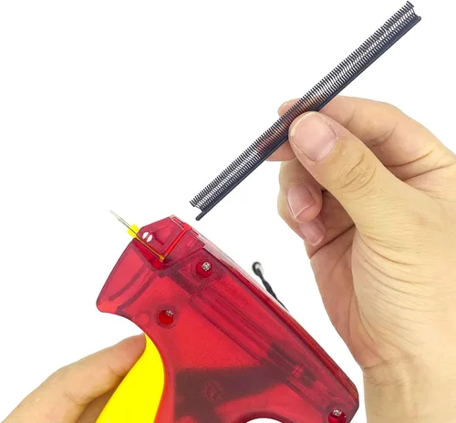 Miniatura 4 de Kit de 2000 sujetadores de pistola de puntada, 0.17 pulgadas, sujetadores de pistola de puntada extrafina, los pequeños sujetadores de pistola