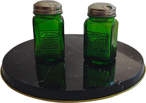Miniatura 3 de Kerixi Salero y pimentero vintage (verde, mediano)