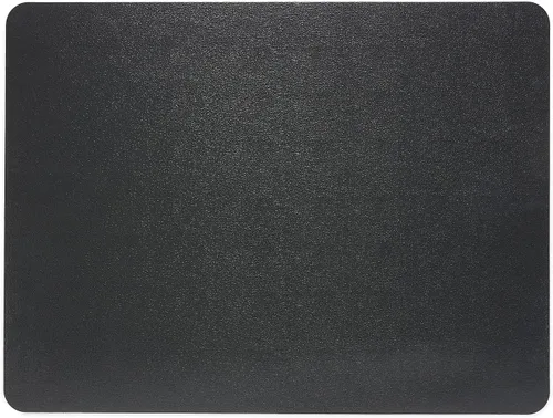 Staples Tapete para silla de oficina, tapetes negros, suelos duros, parte inferior texturizada, 48 x 36 pulgadas, deslizamiento suave