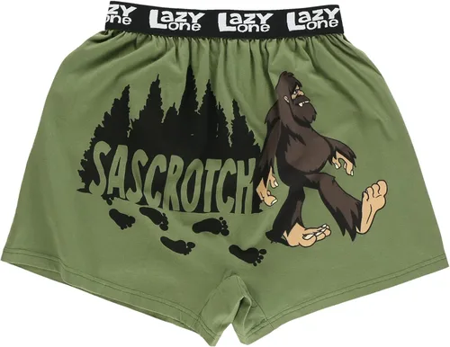 Miniatura 78 de Lazy One Divertidos boxers de animales, ropa interior humorística, novedosos pantalones cortos, regalos de broma para hombres