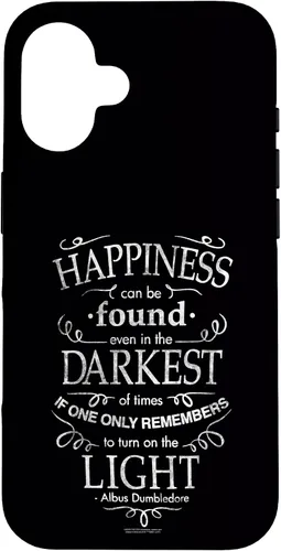 Miniatura 32 de Harry Potter Funda con cita de felicidad para iPhone 17