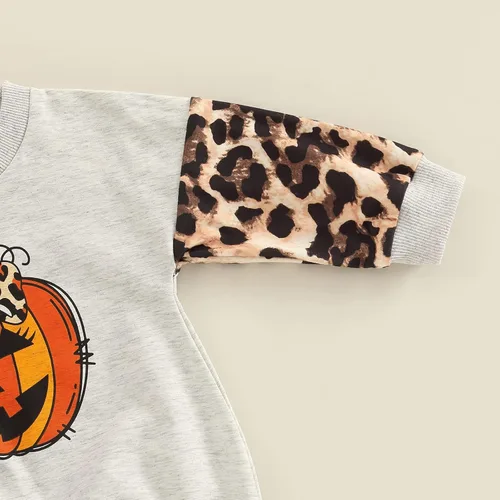 Miniatura 86 de FYBITBO Traje de Halloween para recién nacido, niña y niño, espeluznante temporada, mameluco con burbujas para otoño, Halloween, ropa de bebé
