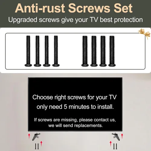 Miniatura 5 de Soporte para las patas del televisor LG, solo patas de soporte para TV para LG 55UK6500 55UJ6540 55UM7300 55UN6900 55LJ5500UA 49UJ6300 49UK6300