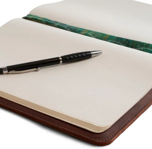 Miniatura 3 de Hide & Drink, Journal Cover Compatible with Moleskine XL (7.5 x 9.75 in) with Strap, Refillable Case, Personal Planner, Full Grain Leather, Handmade