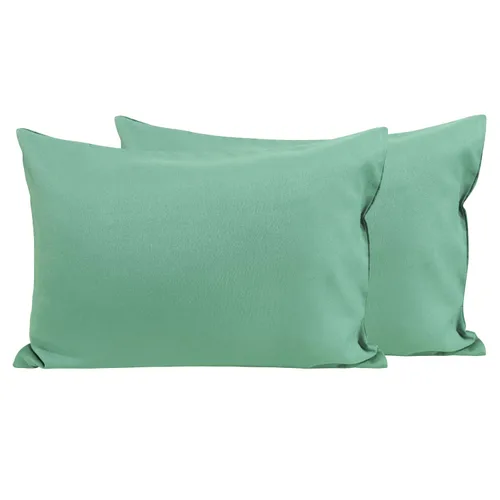 FLXXIE Paquete de 2 fundas de almohada de microfibra para niños pequeños, 14 x 20 pulgadas, se adaptan a almohadas de bebé de 12 x 16, 13 x 18 o 14