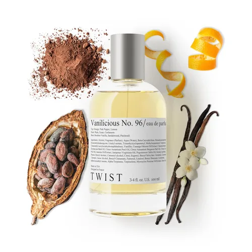 Miniatura 16 de Twist Wood No. 28 - Eau De Parfum Inspirado en T. Ford Oud Wood, Perfume de Larga Duración para Hombres y Mujeres, Sin Parabenos, Vegano