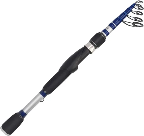 Miniatura 10 de KastKing Compass - Cañas de pescar telescópicas y combo, varilla sensible de grafito compuesto, fácil de llevar, se compacta hasta 17 pulgadas