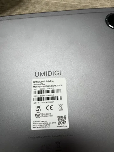 Miniatura 7 de UMIDIGI Tableta G99 Octa-Core Android para Juegos con 16 GB RAM + 256 GB ROM, Pantalla FHD IPS de 1920x1200, Batería de 8000 mAh, Dual 4G Global