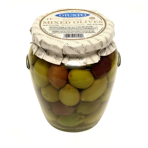 Miniatura 7 de Giusto Sapore Aceitunas italianas – Castelvetrano sin hueso – Premium Gourmet libre de OGM – Importado de Italia y propiedad familiar – 19.4 oz.