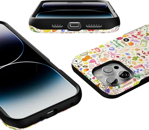 Miniatura 3 de Casely Funda para iPhone 16 Pro Max Todas las cosas divertidas Diversión en días laborables Compatible con MagSafe Diseño de funda