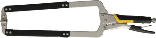 Miniatura 8 de Xiao & Dao Pro 15Iuch Alicates de bloqueo con abrazadera en C con almohadillas giratorias, herramientas de montaje de clips, carpintería