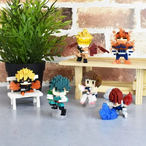 Miniatura 5 de nanoblock - My Hero Academia - Hawks, kit de construcción de la serie de colección de personajes