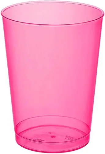 Miniatura 11 de Party Essentials - Copas de fiesta y vasos altos, de plástico duro, capacidad de 10 onzas, Variado neón