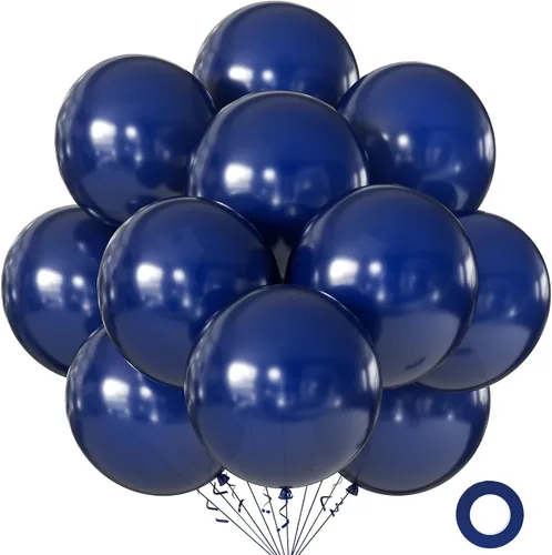 Miniatura 63 de KALOR Globos color morado ceniza de 18 pulgadas, 10 globos de látex mate, globos redondos grandes para bodas, baby shower, fiestas de cumpleaños