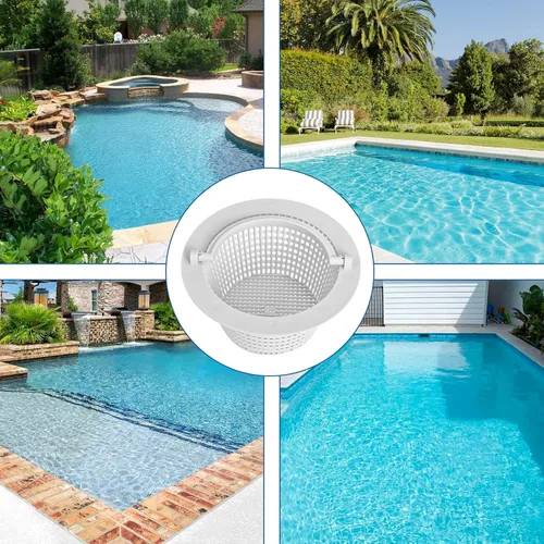 Miniatura 7 de SPX1091C - Cesta para desnatadora de piscina sobre el suelo para Hayward Pentair SP1091WM, cesta de filtro de piscina compatible con HydroSkim