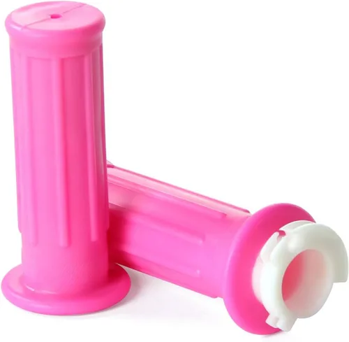 Miniatura 4 de Empuñadura PW50, empuñaduras de tubo del acelerador para Yamaha PW50 PY50 Peewee 50CC Kid Bikes Rosado