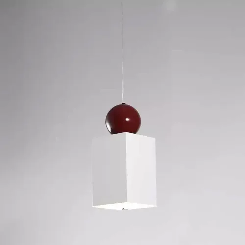 Miniatura 2 de Lámpara colgante rectangular moderna, paquete de 3 unidades, 7 W, iluminación de isla de cocina, 3 modos de color, cable ajustable, lámpara colgante