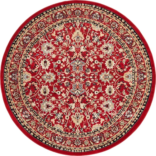 Miniatura 305 de Unique Loom Colección Sialk Hill - Alfombra de área Washington (3 pies 3 pulgadas x 5 pies 3 pulgadas, rectángulo, burdeos/crema)