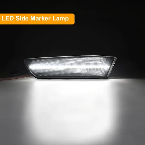 Miniatura 2 de Luces de posición laterales LED compatibles con G35 2D Coupé 2003-2007 / para Skyline V35 Coupe 2002-2007, lámparas de marcadores laterales de Luces