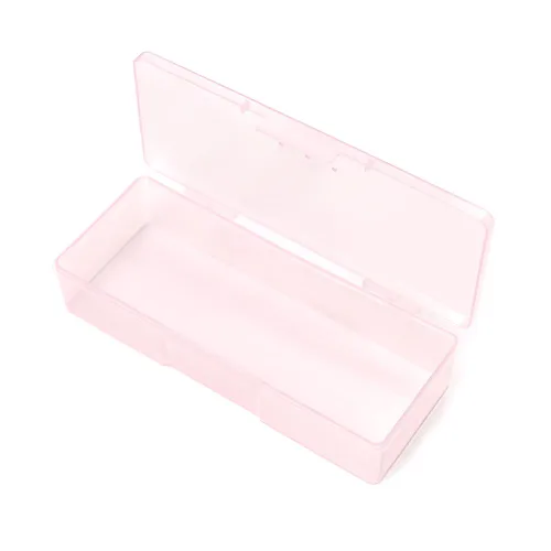 Miniatura 3 de Caja de almacenamiento transparente para equipo de arte de uñas, herramienta de manicura, organizador de herramienta de pedicura, caja de plástico