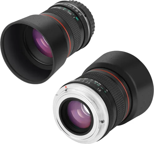 Miniatura 7 de JINTU 85mm f1,8 Lente de Cámara Manual Fija Prime para Nikon SLR D5600 D3200 D610 D750 D780 D810 D850 D3300 D3500 D5100 D5200 D5300 D7100 D7200 D90