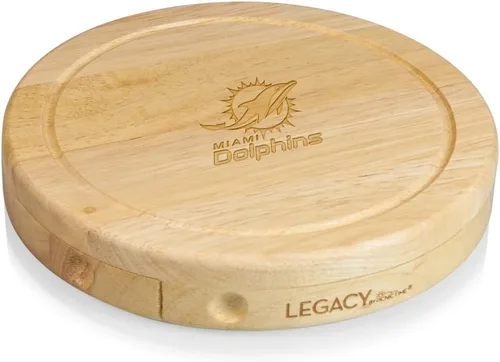 Miniatura 35 de Picnic TIME NFL Brie Cheese Board and Knife Set - Charcuterie Board Set - Wood Cutting Board