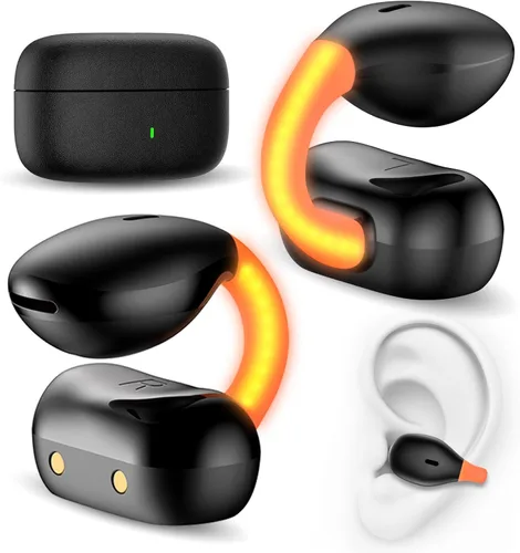 Auriculares inalámbricos de oído abierto Clip seguro Auriculares deportivos conducción ósea Correr Auriculares Bluetooth Gaming Auriculares para