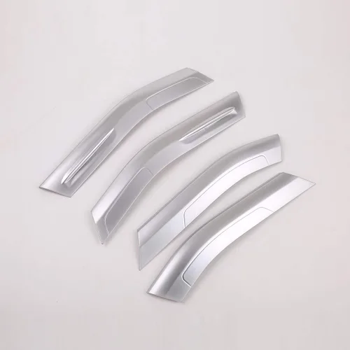 Miniatura 3 de YIWANG - Panel de decoración para puerta de coche (ABS cromado, 4 unidades) para Land Rover Range Rover Evoque 2019 2020, Sin llave de memoria