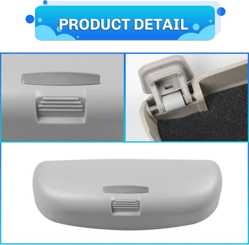 Miniatura 7 de SXCY para Hyundai Tucson/Ioniq 5 2022-2025 2026 - Caja porta gafas, compatible con accesorios Hyundai Tucson/Ioniq 5 2022-2024 2025 2026, estuche