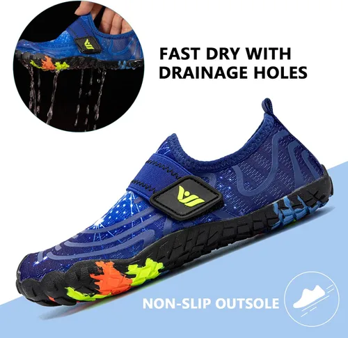 Miniatura 2 de CIOR Zapatos de agua para niños y niñas, cómodos zapatos deportivos con punta cerrada, sandalias deportivas para caminar