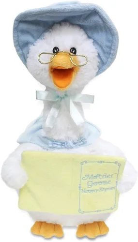 Azul Madre Ganso peluche de Animated cb42860 recites 7 Historias Nursery Rhymes