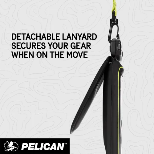 Miniatura 4 de Pelican Marine - Bolsa impermeable para teléfono IP68 con bolsillo de almacenamiento (grande) - Estuche impermeable flotante para teléfono
