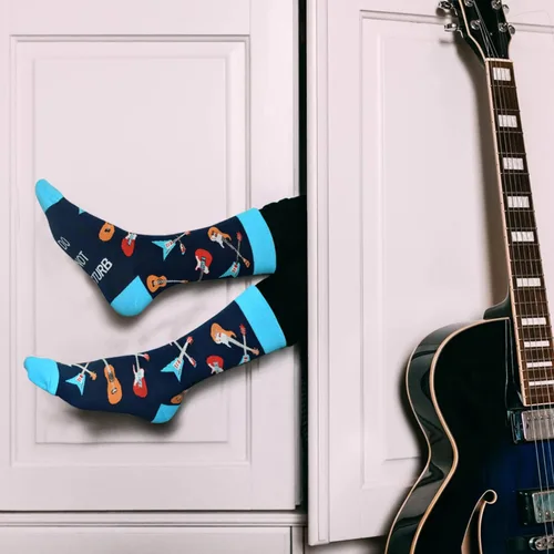 Miniatura 5 de GOLIN Novelty Birthday Christmas Gifts for Men Women - Funny Saying Crew Socks Silly Funky Dress Socks