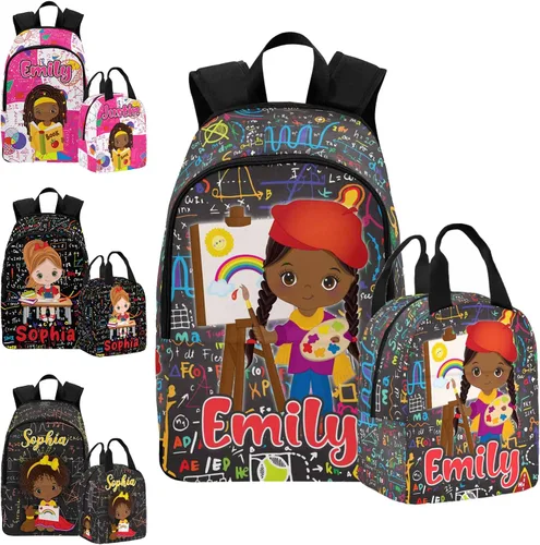 Texto personalizado Elefante desgaste gafas mochila mochila mochila casual Daypack bolsa para mamá niñas, color86-4, Mochilas Daypack