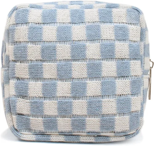 Miniatura 23 de 2 mini bolsas de maquillaje, pequeñas bolsas de maquillaje para bolso, bolsa de cosméticos con bolsillos deslizantes, pequeña bolsa de aseo de viaje