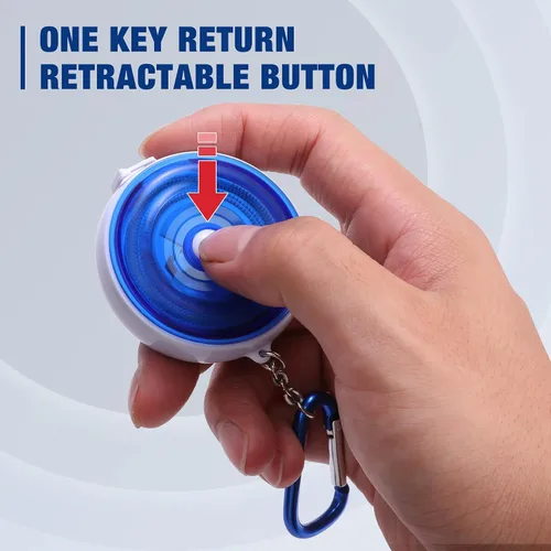 Miniatura 4 de WORKPRO Paquete de 3 cintas métricas para cuerpo, 60 pulgadas (150cm) cinta métrica suave retráctil para costura, cuerpo, compras de ropa en línea