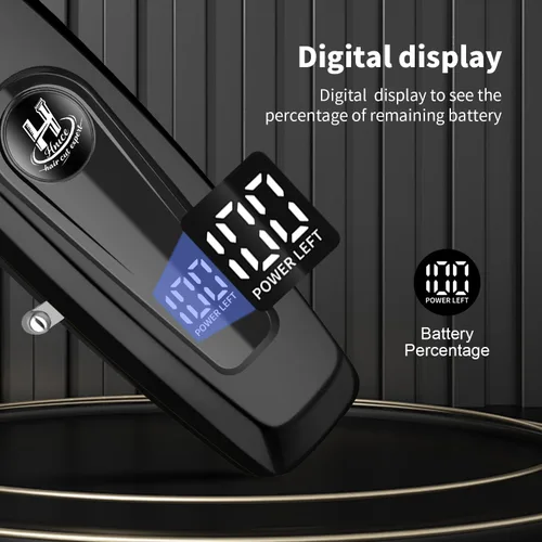 Miniatura 4 de Cortadora de pelo profesional para hombres, 11500 RPM, inalámbrica, con pantalla LED, batería de 2000 mAh, tiempo de ejecución de 150 minutos, hoja