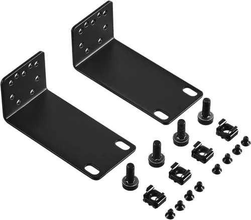 Miniatura 9 de Kit de oído para rack TP-Link de 19 pulgadas para interruptores de montaje en rack 1U Extensor de ancho de 17.3 a 19 pulgadas