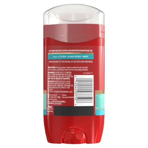 Miniatura 13 de Old Spice Desodorante sin aluminio para hombres, protección contra el olor 24/7, frescura y aroma duradero 24/7, aroma Pure Sport con esencia