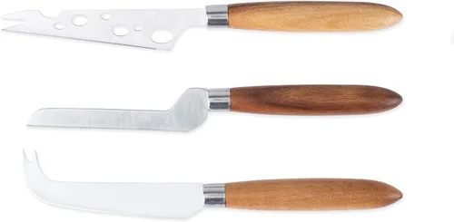 Miniatura 3 de Twine Cuchillo de queso duro, cuchillo de corte de queso, cortador de queso, accesorios para tablas de embutidos, juego de 1