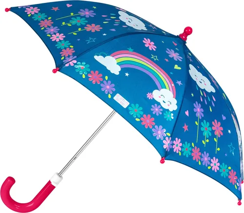 Miniatura 24 de Stephen Joseph Kids' Color Changing Wet Dry Umbrella, Water reacting, Pinch Free Umbrellas for Rain Children's Umbrella, BUTTERFLY, 23"X29