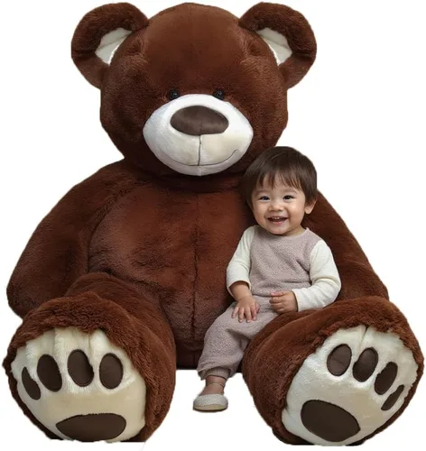 Miniatura 4 de Anico - Peluche beige de 10" con ojos bordados Suave animal de peluche, perfecto como peluche para bebés, niños pequeños y niños Peluche