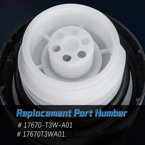 Miniatura 5 de 17670-T3W-A01 Tapa de combustible Tapa de gas para 2006-2020 Honda Accord/Civic/CR-V/HR-V/Pilot/Insight Odyssey/Crosstour/Fit/Accord Hybrid