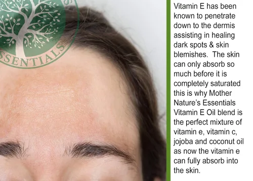 Miniatura 4 de Aceite orgánico de vitamina E – D-alfa tocoferol – Ingredientes naturales – Incluye aceite de jojoba, aceite de coco y vitamina C – Estimula